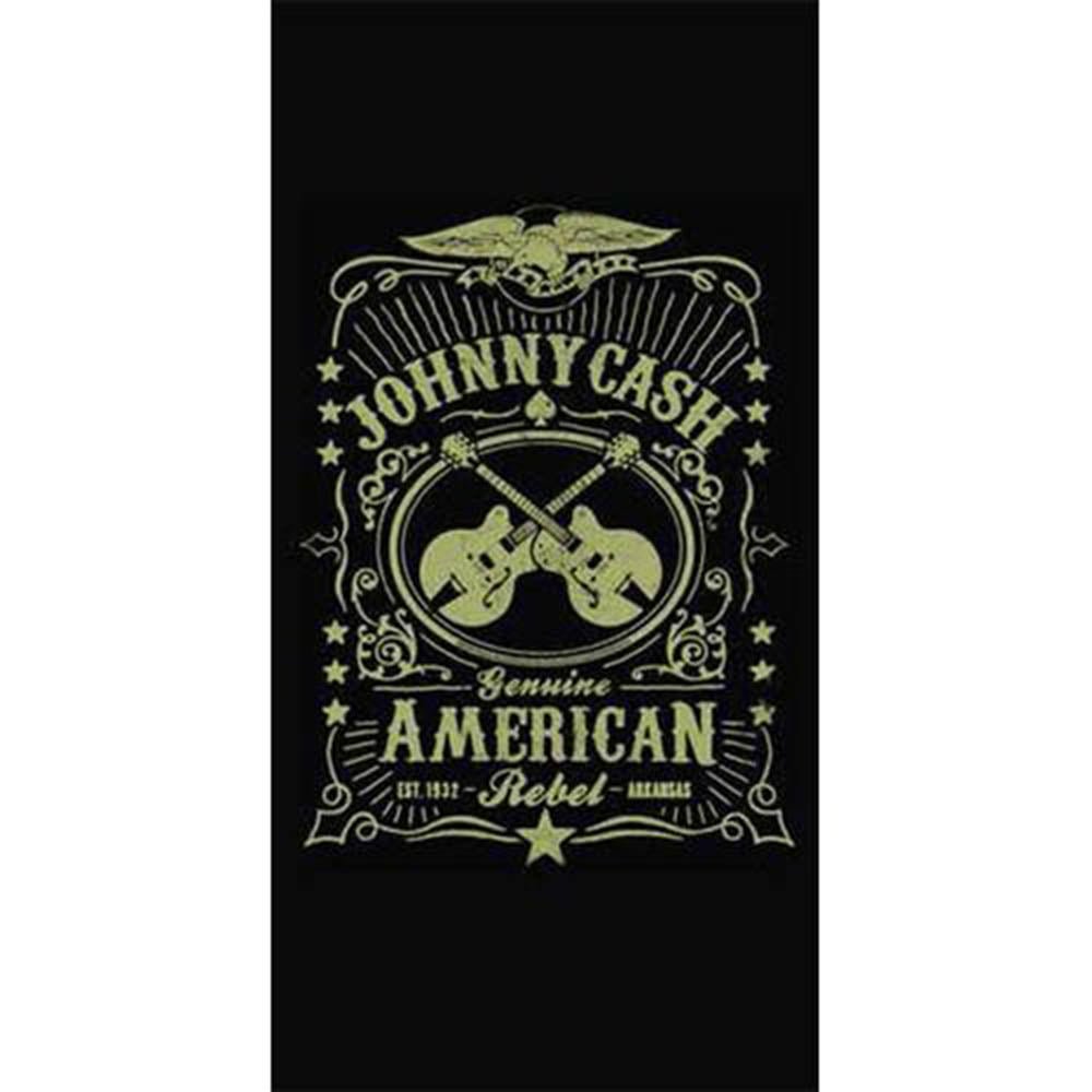 JOHNNY CASH ジョニーキャッシュ (デビュー 70周年 ) - AMERICAN REBEL / タオル - PGS